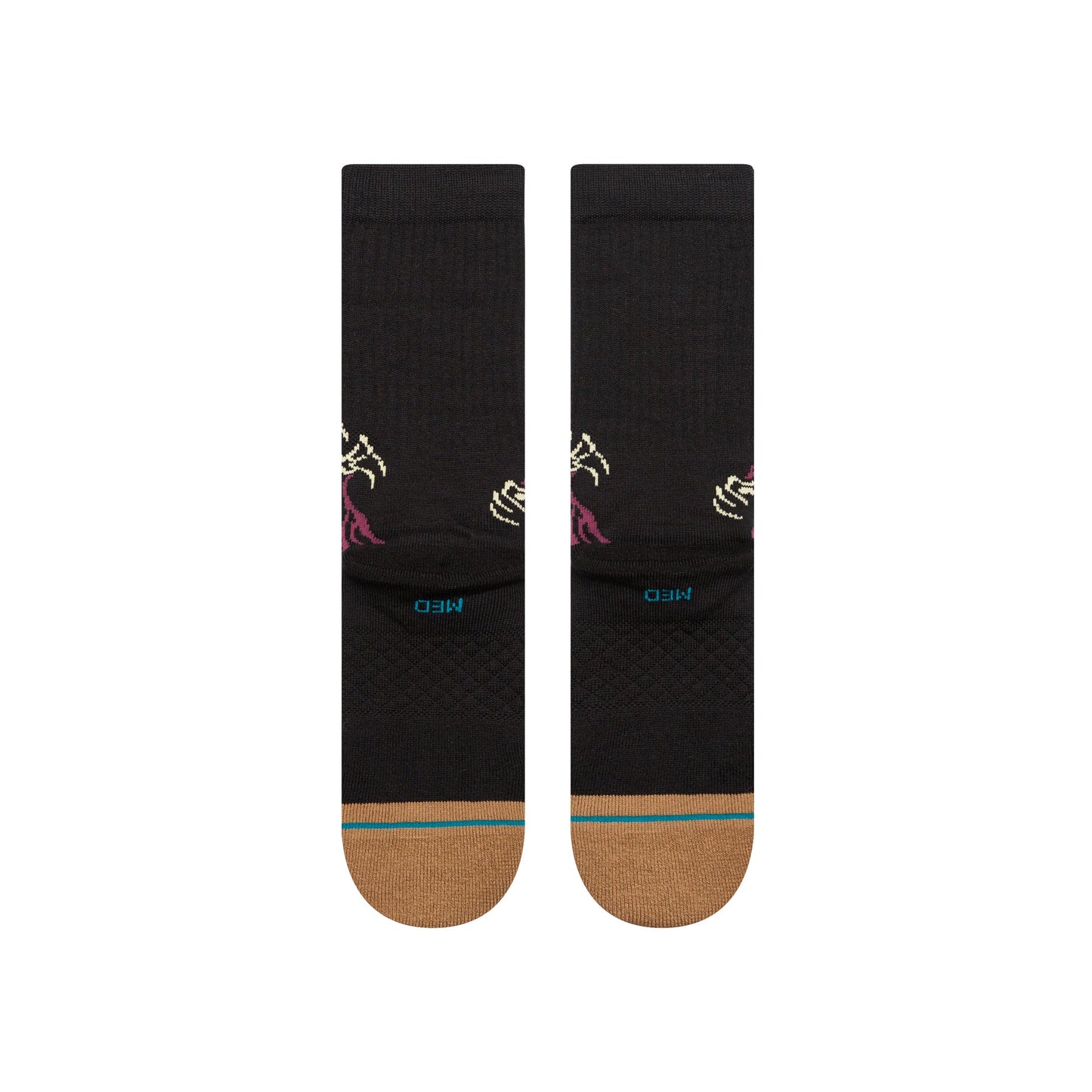 Stance Welcome Skelly Crew Sock Black