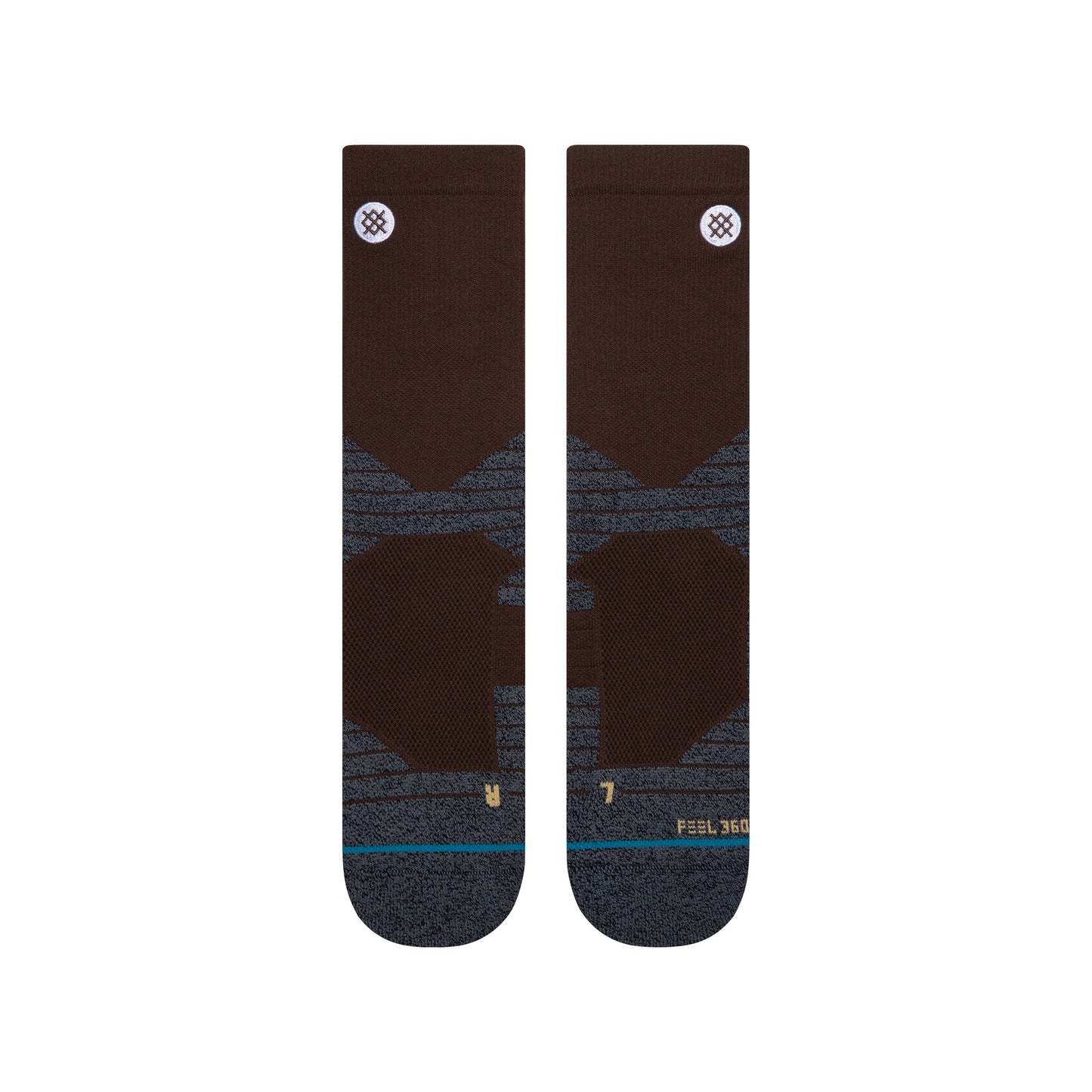 Stance ICON SPORT CREW Brown