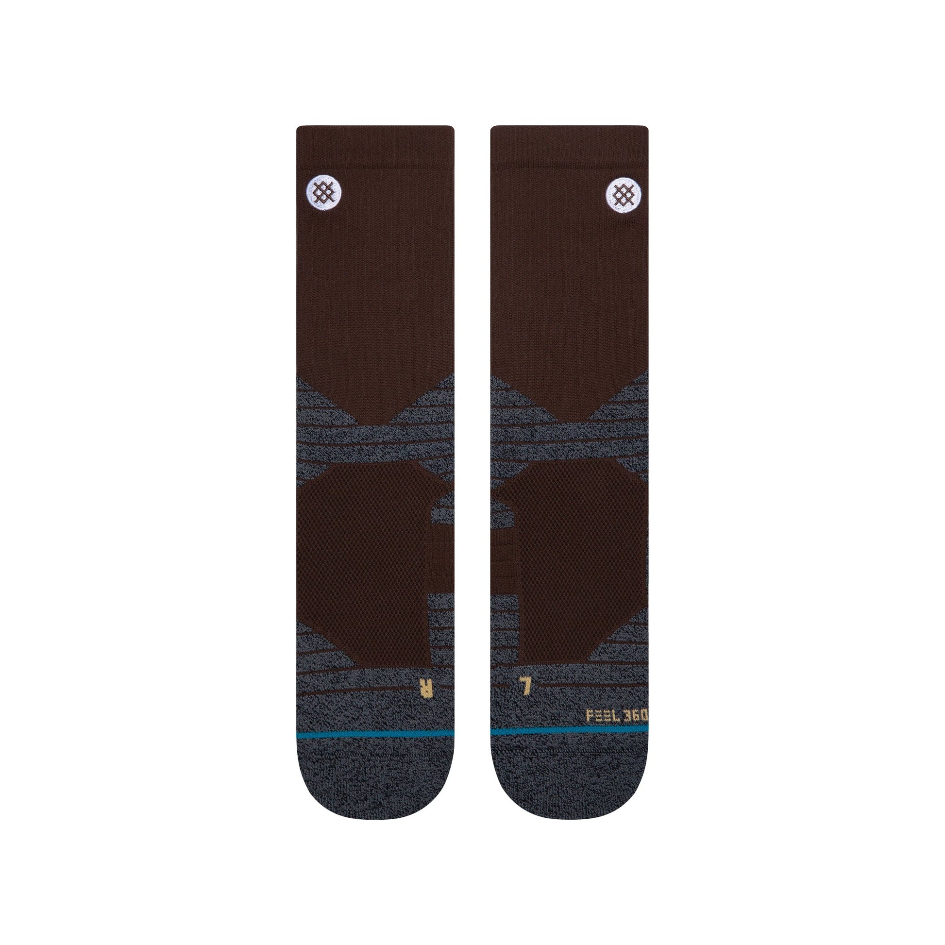 Stance ICON SPORT CREW Brown