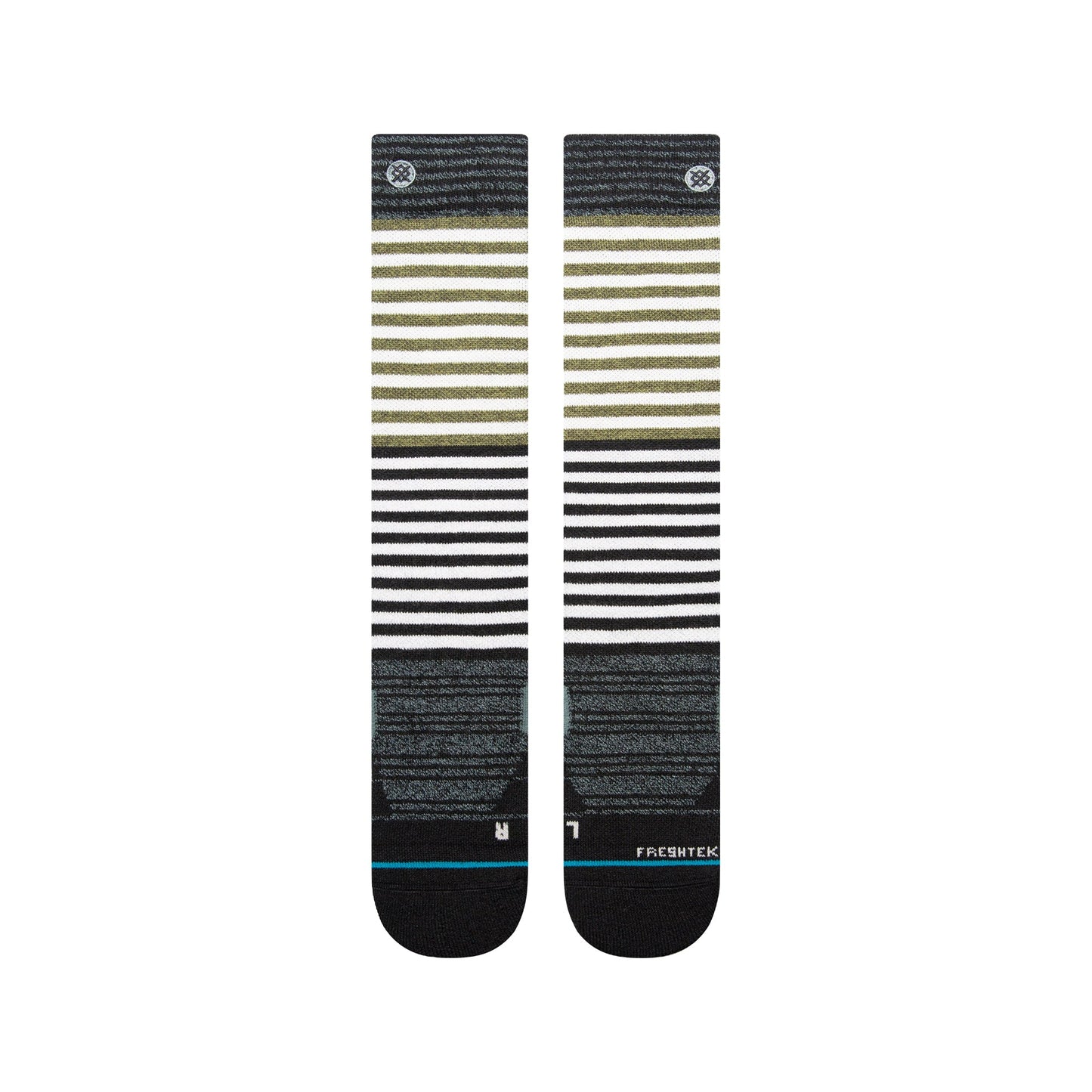 Stance Diatonic Snow Over The Calf Sock Teal