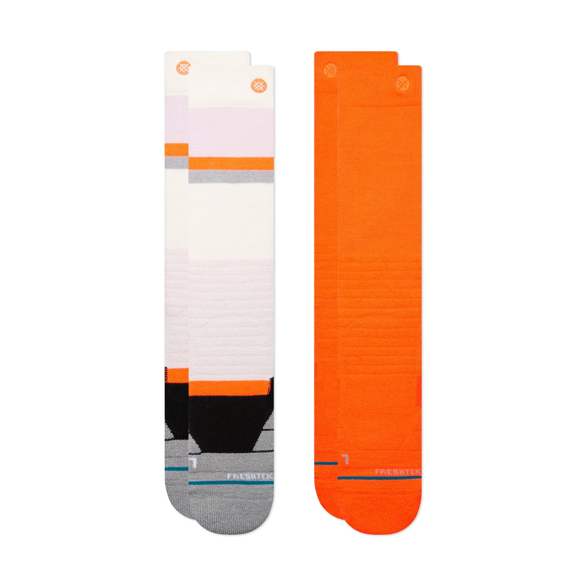Stance Work It Snow Over The Calf Sock 2 Pack Lilac Ice