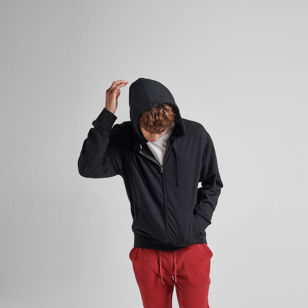 Stance Shelter Zip Hoodie Black