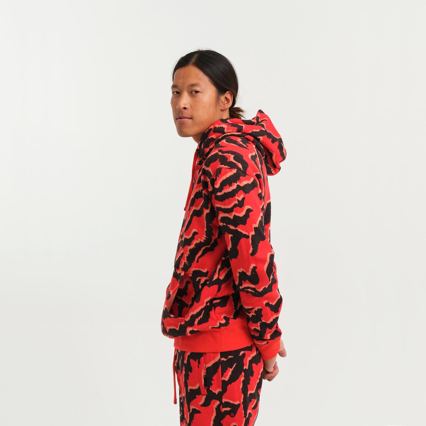 Stance Mercury Hoodie Red |model