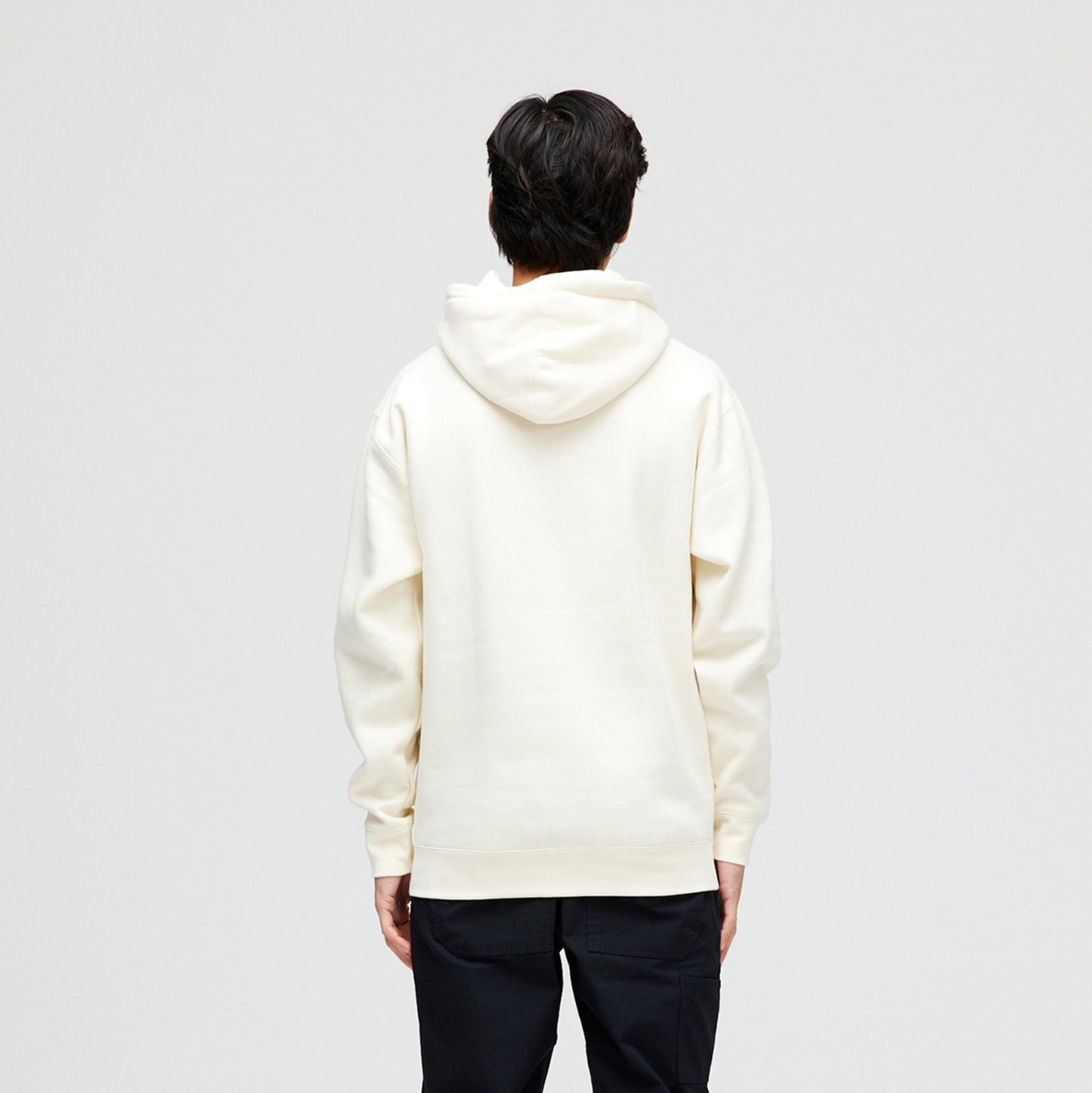 Stance Established Hoodie Bone |model