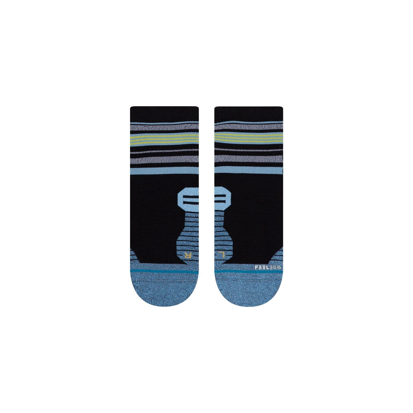 Stance Socks BLACK SHEEP QUARTER Black