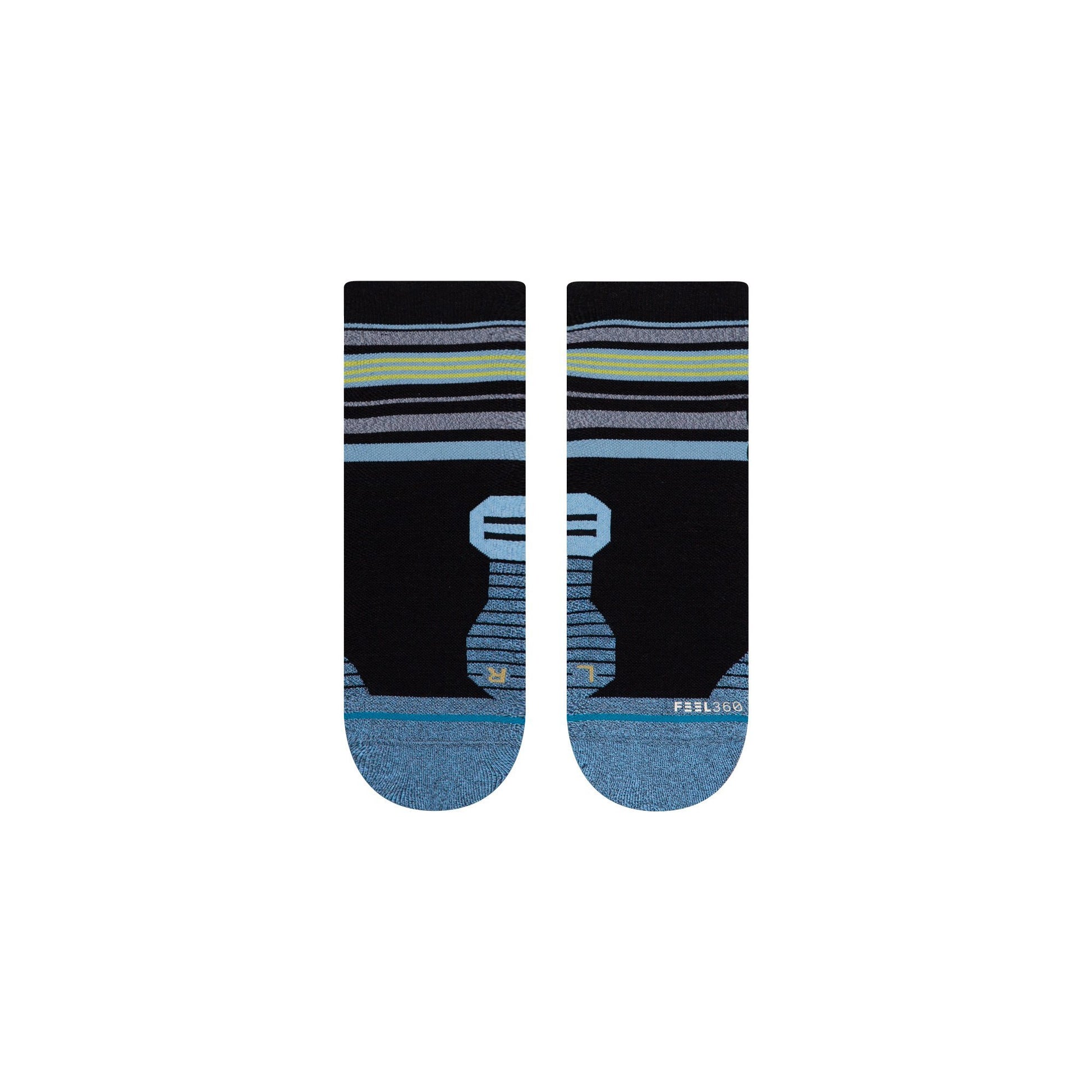 Stance Socks BLACK SHEEP QUARTER Black