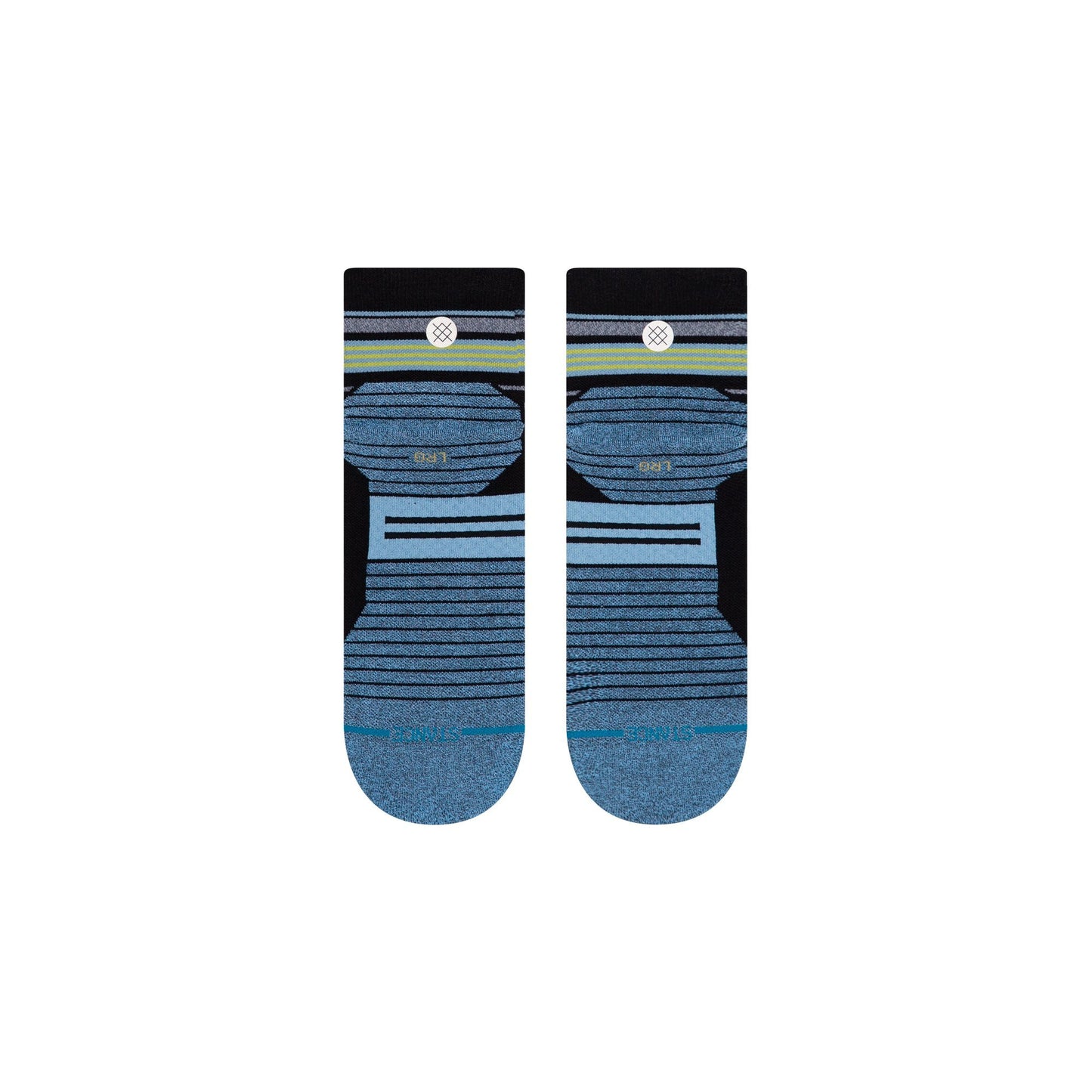 Stance Socks BLACK SHEEP QUARTER Black