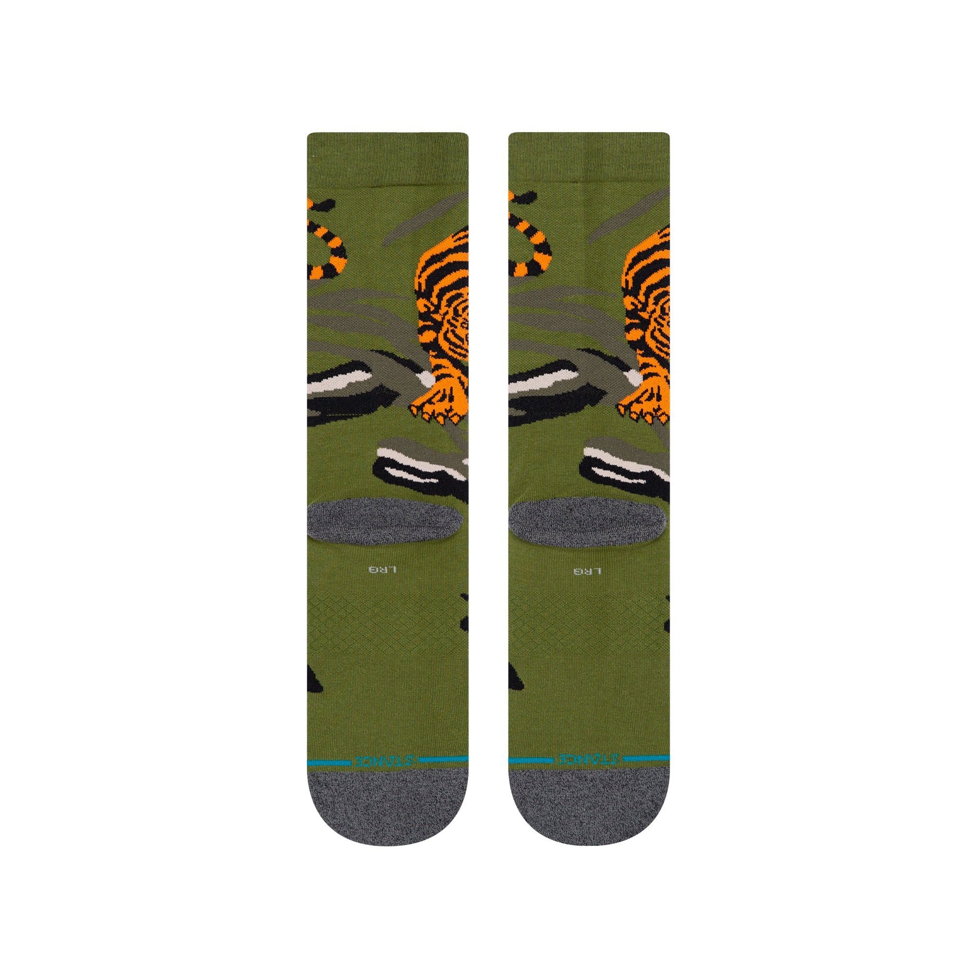 Stance Socks BIG CAT CREW Green