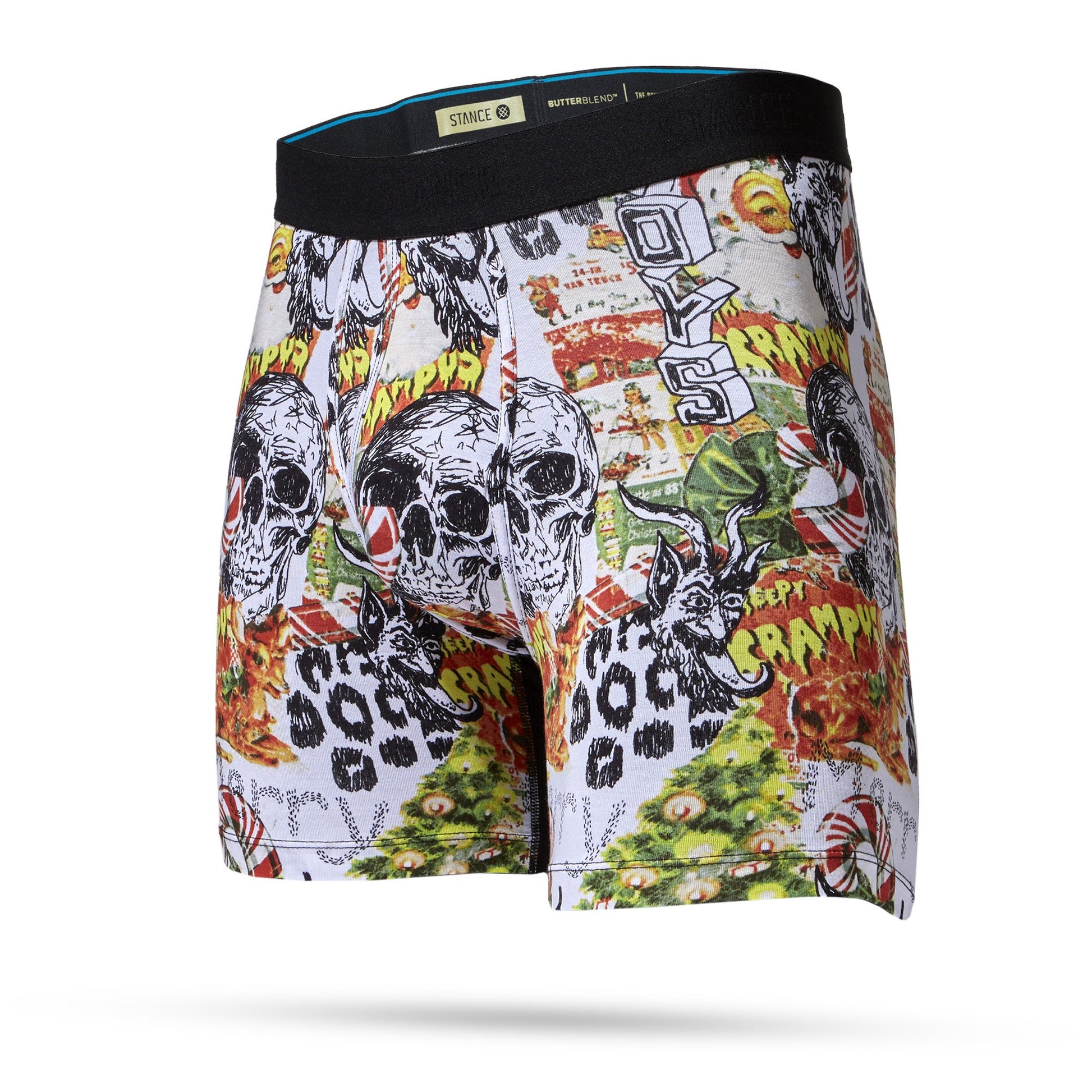 Stance Socks CREEPY CRAMPUS BOXER BRIEF White