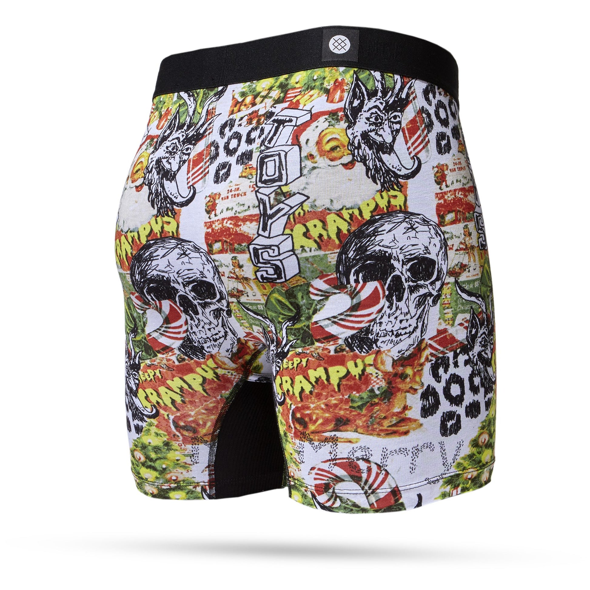 Stance Socks CREEPY CRAMPUS BOXER BRIEF White