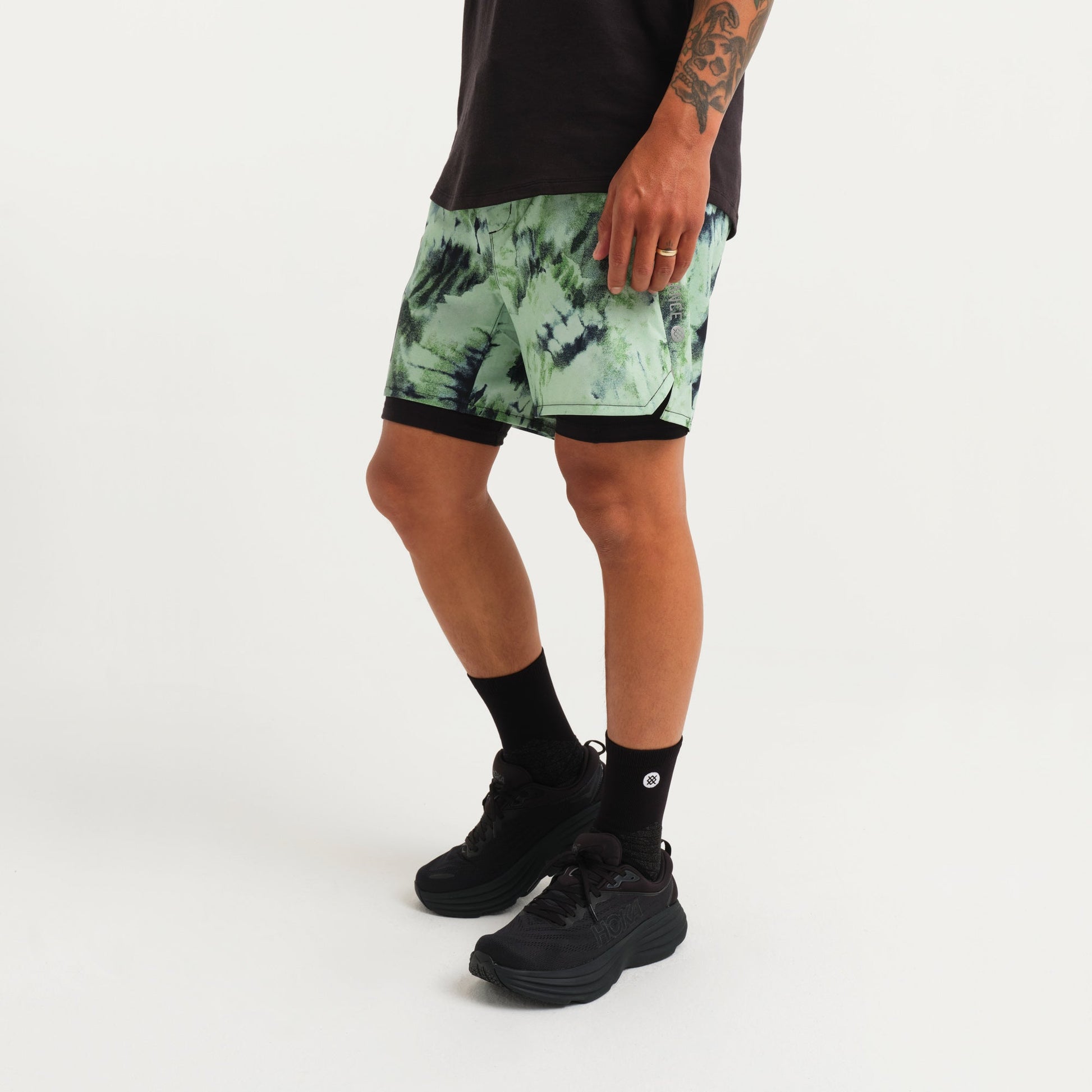 Stance Flux Performance Liner Short Jade |model