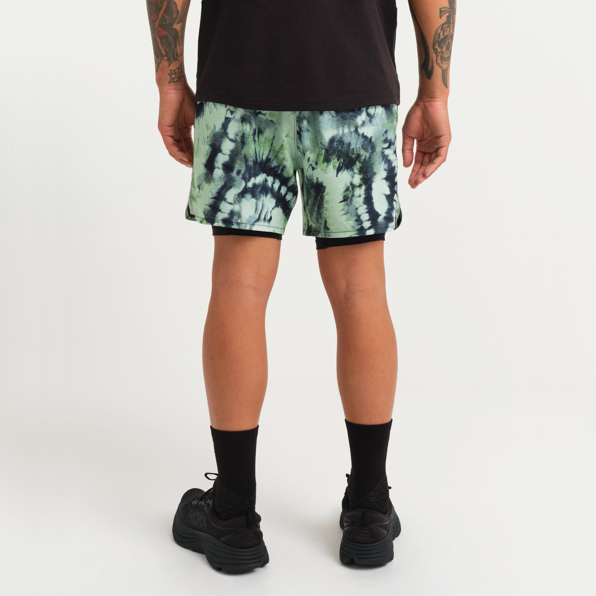 Stance Flux Performance Liner Short Jade |model