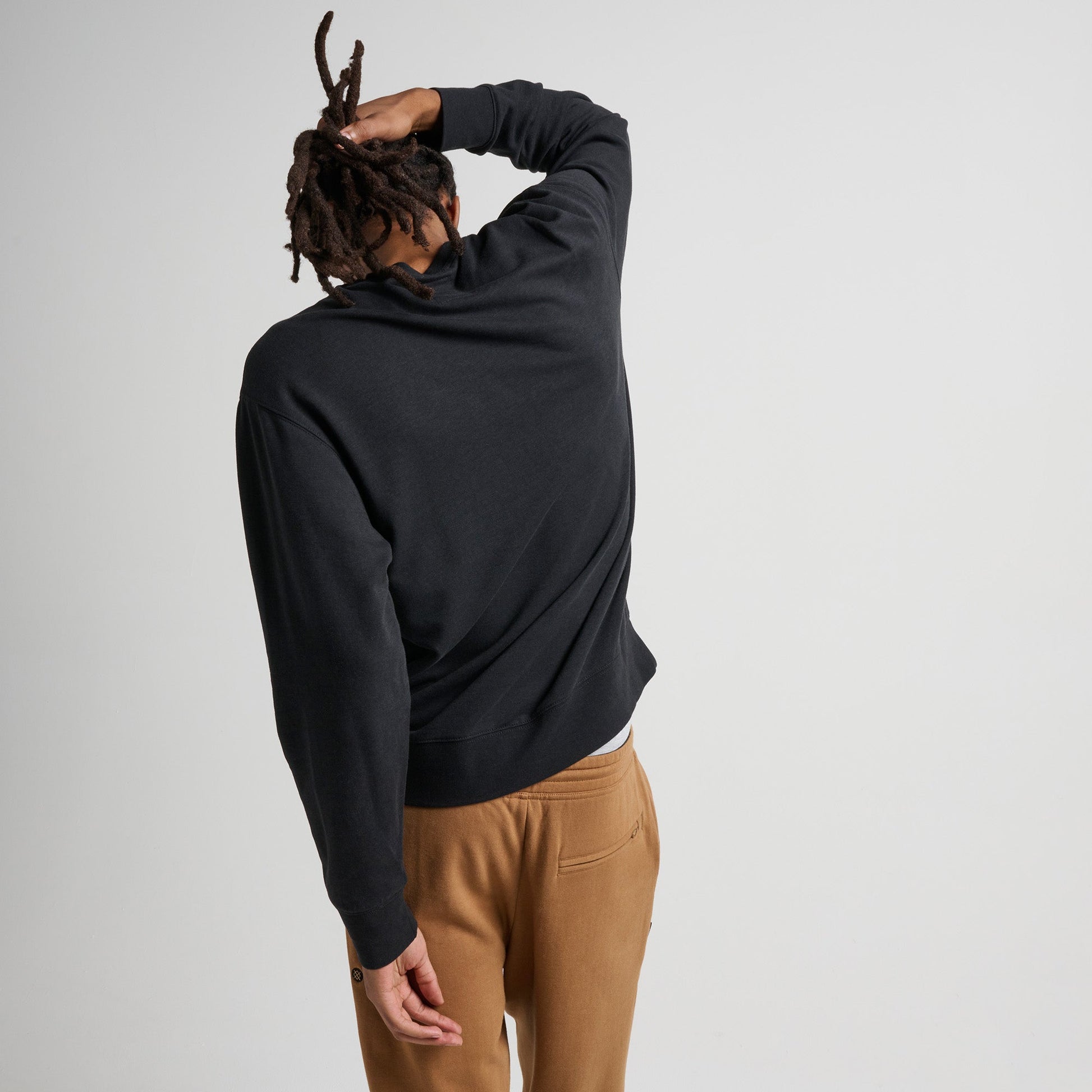 Stance Shelter Crew Black |model