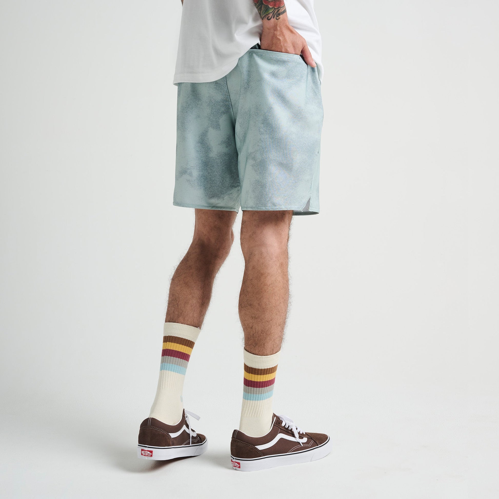Stance Complex Short Blue Fade |model