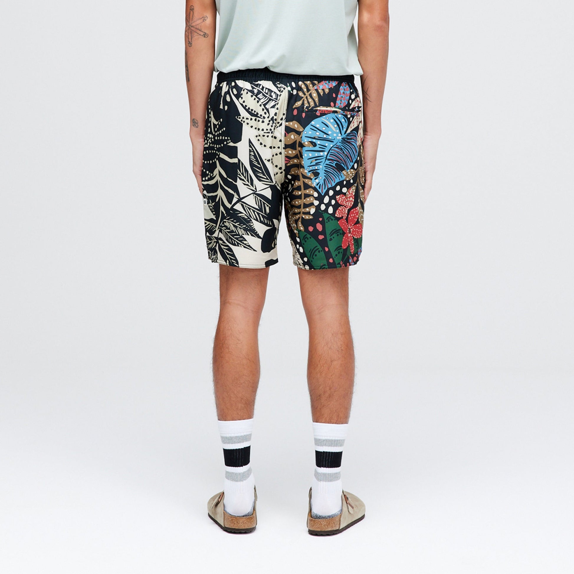 Stance Complex Athletic Short Tropical Tide |model
