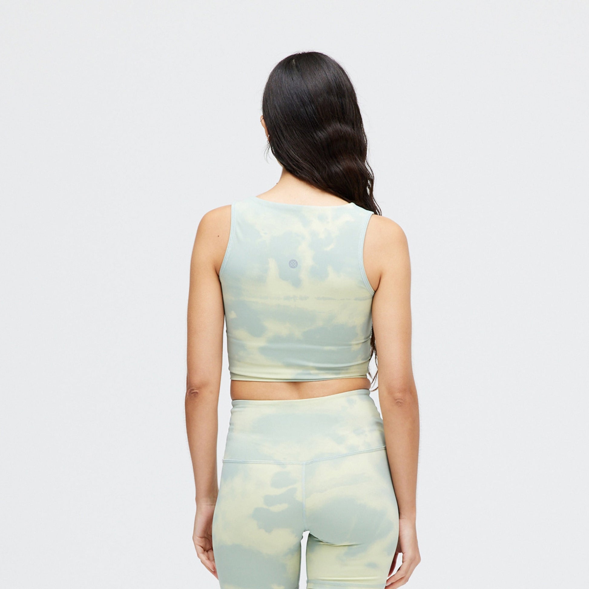 Stance Women's Happenings Crop Top Blue Dye |model